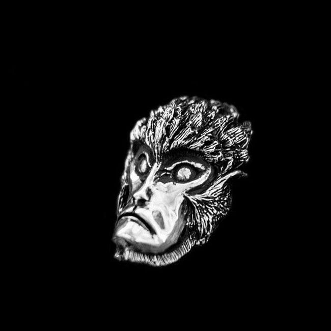 Monkey king hero is back 925 Silver necklace Monkey king Pendant SSP03 Main Image