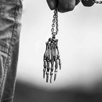Bones hand Skull Pendant Silver Pendant SSP12