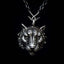 Tiger head necklace 925 Silver Pendant necklace SSP22