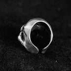 Skull ring 925 Silver No jaw Skull rings SSJ15