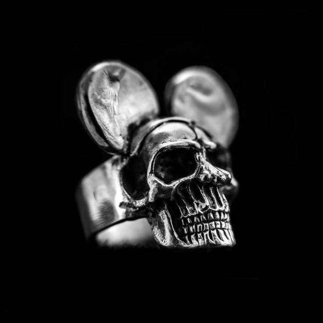 Mickey Skull Rings are not just ordinary pieces of jewelry Hover Image