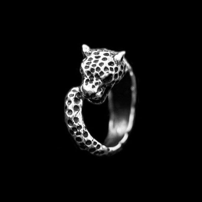 Leopard Head Rings Suitable for mens Main Image