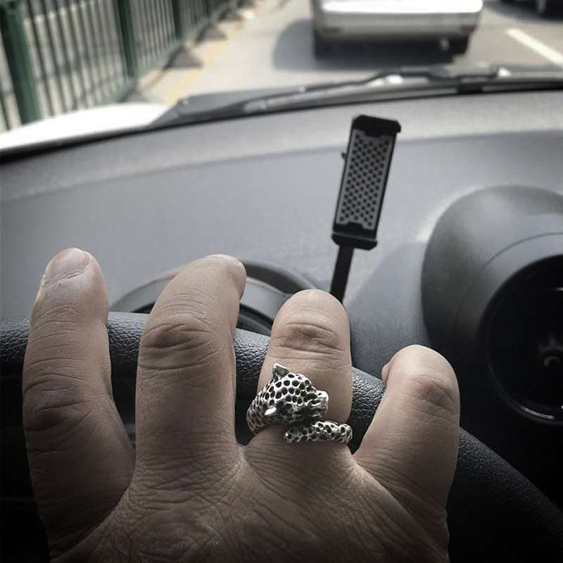 Leopard Head Rings Suitable for mens 