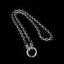 Double Skull Silver Basic Necklace Unveiled Unlock Elegance SSN05