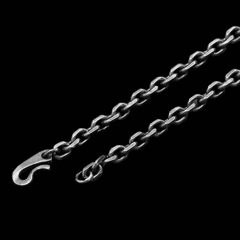 The S Hook Silver Basic Necklace Unveiling Elegance 
