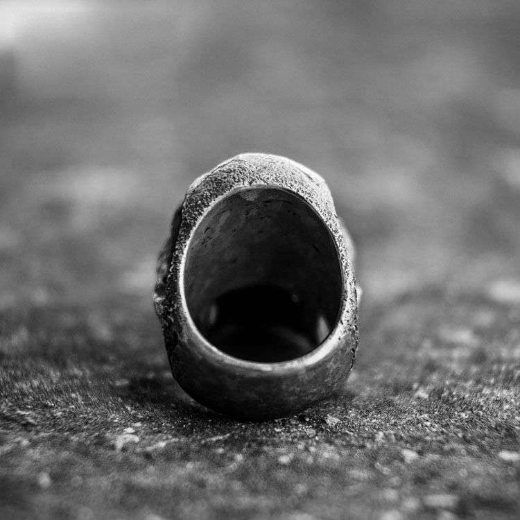 Haley Skull Ring Skull Jewelry Silver Skull ring SSJ40