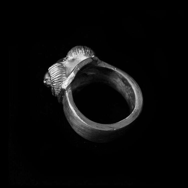Ram ring |  Sheep silver ring SSJ57