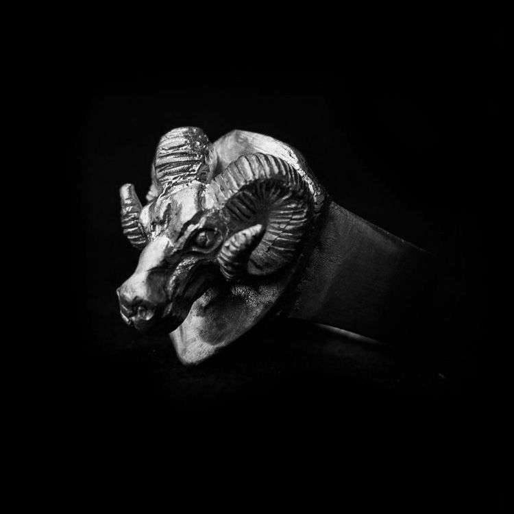 Ram ring |  Sheep silver ring SSJ57