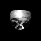 No jaw skull ring 925 Silver Skull ring SSJ112