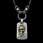 Domineering Skull Necklace Pendant A Perfect Accessory for Tough Guys