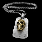 Domineering Skull Necklace Pendant A Perfect Accessory for Tough Guys