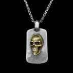 Domineering Skull Necklace Pendant A Perfect Accessory for Tough Guys