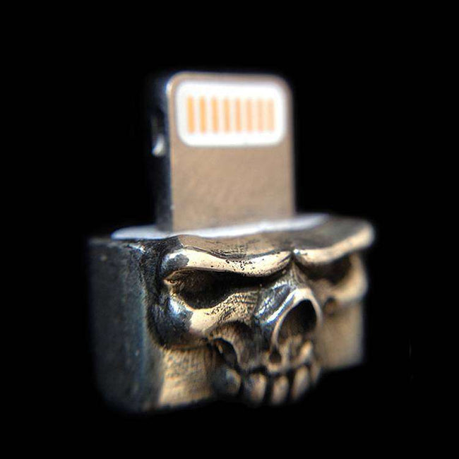 iphone silver charging hole dust plug Hover Image