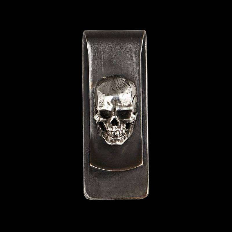Elevate Your Style with a Silver Skull Money Clip