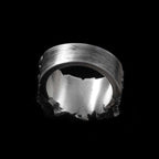 Fist ring Give me strength brass fist 925 silver Fist of strength rings