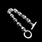 Skull Bracelet 925 silver mens Bracelet SSB42