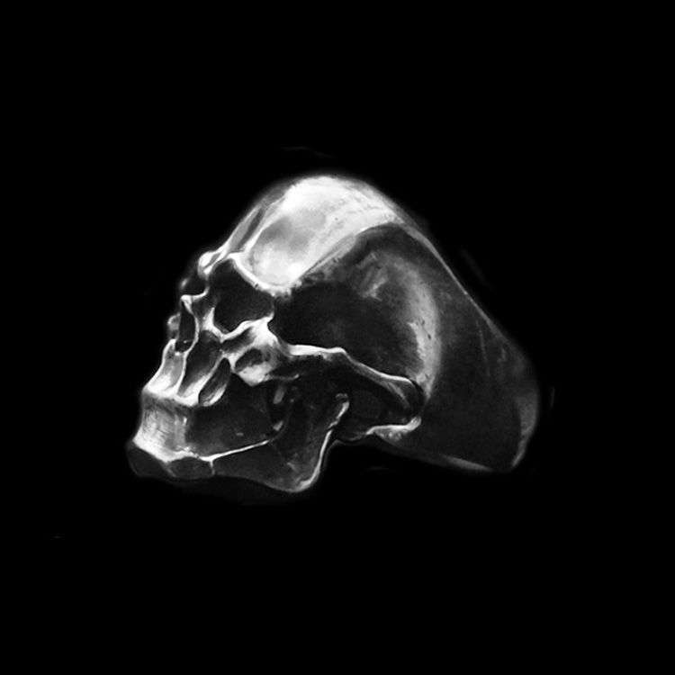 Handmade skull rings 925 silver skull rings SSJ103