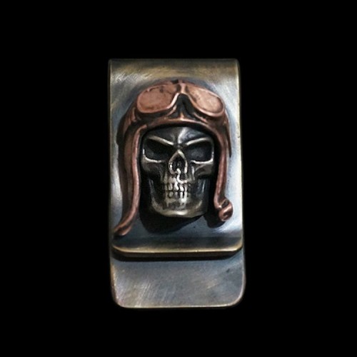 Why Choose a Brass Pilot Skull Money Clip