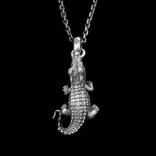 Crocodile Pendant 925 silver crocodilian pendants SSP114