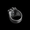 Mens pinky rings 925 silver mens Breach live out the self ring 