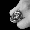 Vampire coffin ring 925 silver Win promotion and get rich rings SSJ148