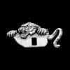 Tiger Brooch​ 925 silver Suit pocket decoration badge