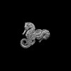 Elegant Seahorse Stud Earrings | Handcrafted 925 Sterling Silver Jewelry for Women