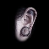 AZATHOTH Gothic Style Ear Tunnels with Detachable Ear Tunnel Earrings