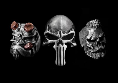 skull rings