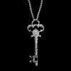 Silver Key Necklace - The Master Key to Your Soul