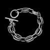 Vine Thorn of a rose Bracelet 925 Sterling Silver Mens Bracelets 
