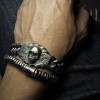 Skull Bracelet is Ultimate Accessory for Bold Style