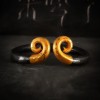 Black Myth Wukong Jewelry 999 Silver Inlaid with 24K Gold Bracelet