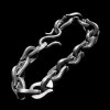 Hook bracelet 925 Silver Modern Twist on Elegance