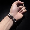 Hook bracelet 925 Silver Modern Twist on Elegance