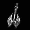 Axe necklace pendant 925 silver Magic hatchet pendant