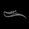 Snake necklace Viper pendant 925 Silver cobra pendant 