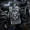 Tiger necklace 925 Sterling silver Tiger head brand pendant 