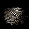 Ford Mustang Badge | Bronco Off-Road Warrior Emblem with 3M Tape