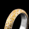 Gold Promise Rings – Timeless Split Silver & Gold Band | Symbolic Love Jewelry