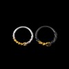 Eternal Bond Couples Promise Rings​ | 925 Silver & 24K Gold