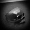 Pinky rings for men Redefining the Mens Silver Skull jewelry