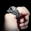  Silver Male Skull Rings is Enigmatic Symbols of Power