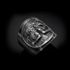 Anubis rings captivating depiction to the meticulously engraved symbols