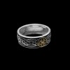Celtic knot Ring 925 Silver Celtic amulet mens pinky rings 