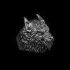 Wolf Ring Domineering sterling silver handmade is a ring that gives you strength 