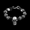 Skull Bracelet Silver Skull Bracelets SSB02