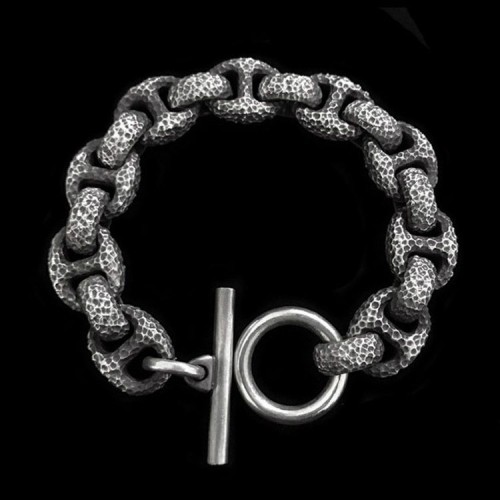 Meteorite crater Bracelet 925 silver Bracelet SSB50