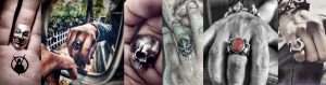 skull rings