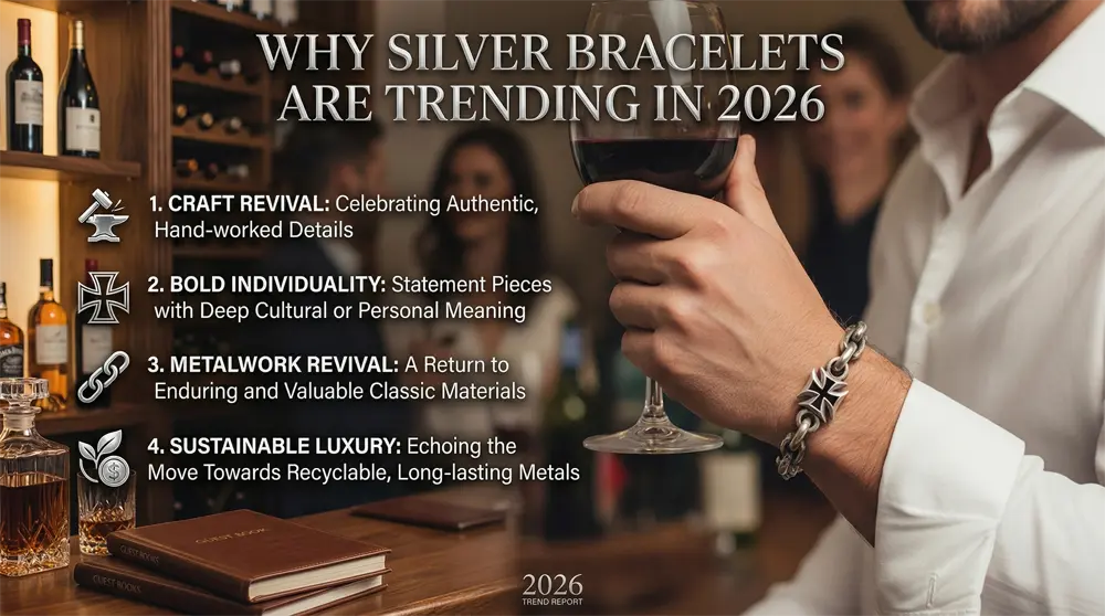 Why Silver Bracelets Are Trending in 2026